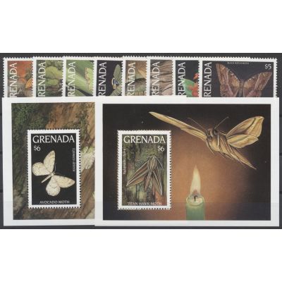 Grenada, Mi 539-46, Bl. 330-1