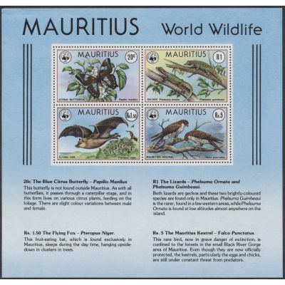 Mauritius, Mi Block 8