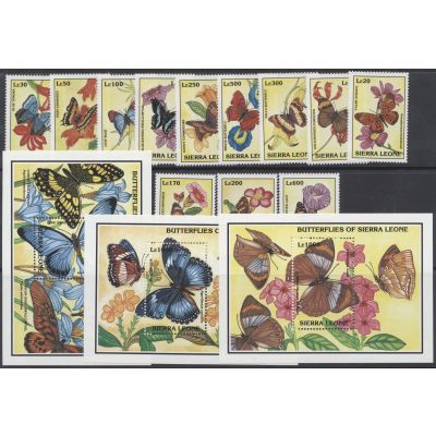 Sierra Leone, Mi 2009-20, Bl. 222-4