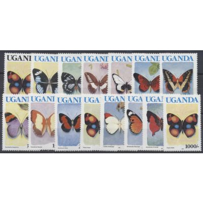 Uganda, Mi 833-83, 1018-21