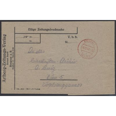 Eilige Zeitungsdrucksache