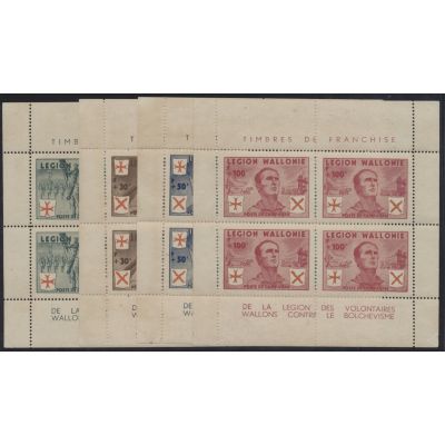 Wallon. Legion, Mi I-IV KB
