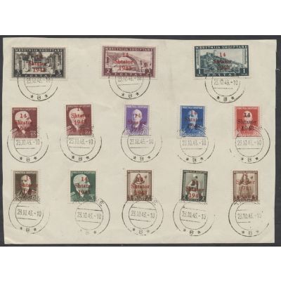 Albanien, Mi 1-13 mit 13 IX