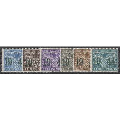6 Feldeisenbahnmarken