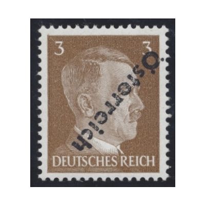 kopfstehender Aufdruck
