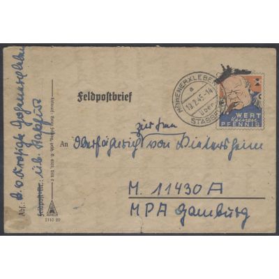 Churchill Spottfaltbrief