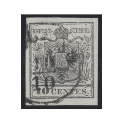 10 Centesimi schwarz