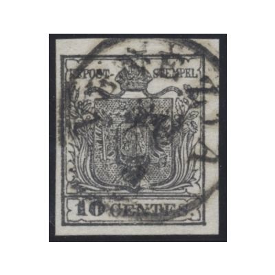 10 Centesimi schwarz