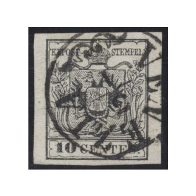 10 Centesimi Maschinenpapier 0,12mm