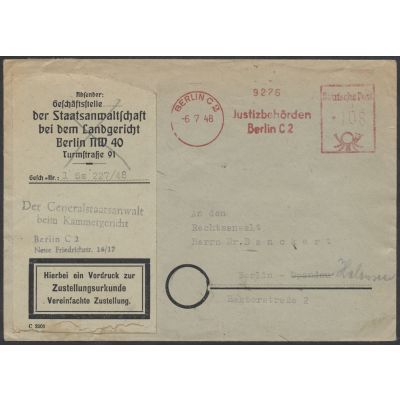 AFS, Gebühr 108 Pfennig
