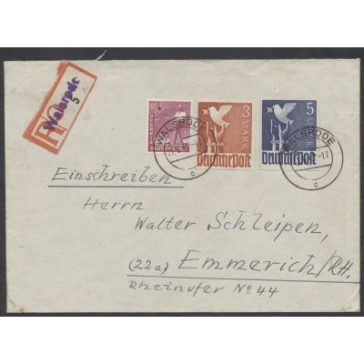 Zehnfach-Frankatur 21.6.48