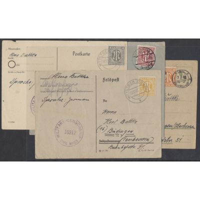 Lot 4 Einzelfrankaturen