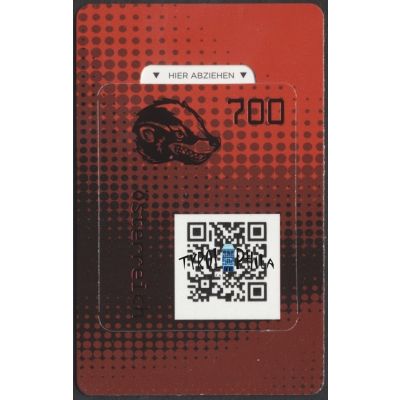 Crypto Stamps 2.0, schwarz, 4 Tiere