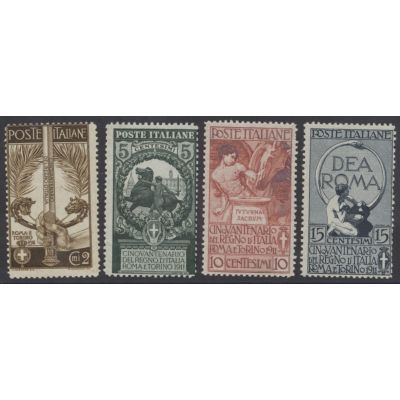 Michel 100-103 / Unif. 92-95