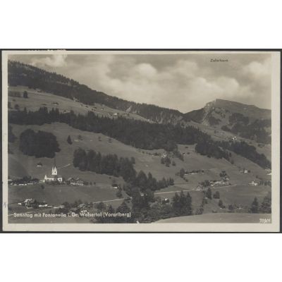 Sonntag im Walsertal