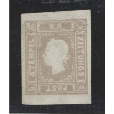 Zeitungsmarke graulila