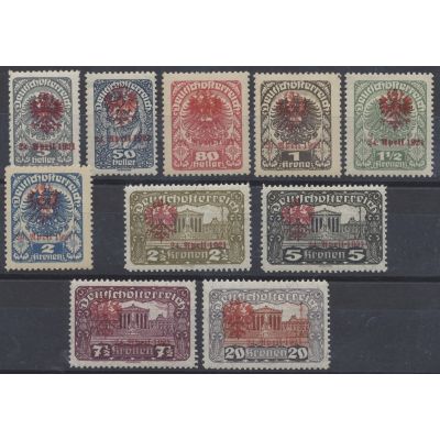Lokalausgabe Tirol 1921