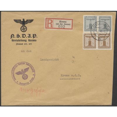 Orts-Rekobrief Krems