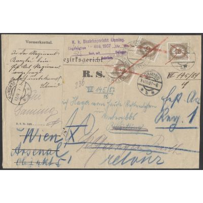 RS-Brief mit Notizzettel