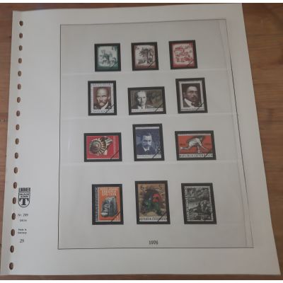 Lindner-Blätter Österreich 1976-90