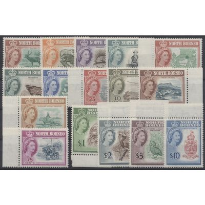 Nordborneo, Mi 313-328