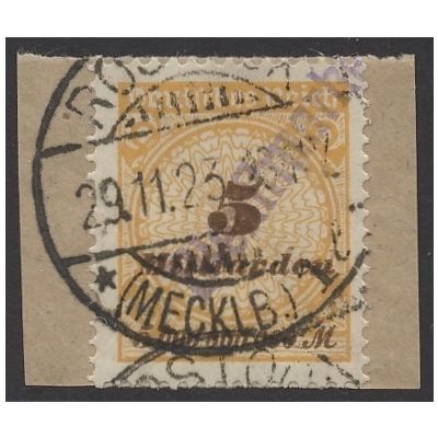 Mecklenburg Rostock, Mi 38A I