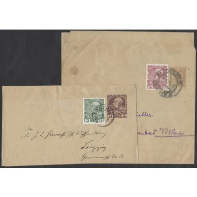 2 Streifbänder mit ZSFR