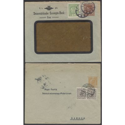 3 Privat-Umschläge