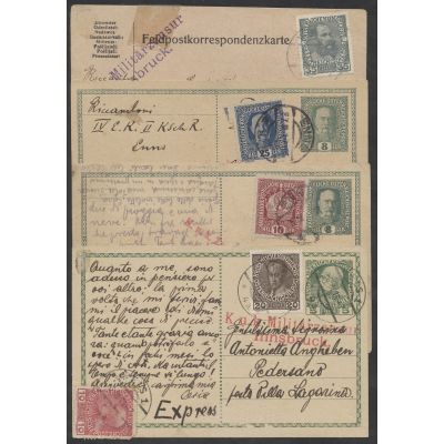 4 Belege 1916/17
