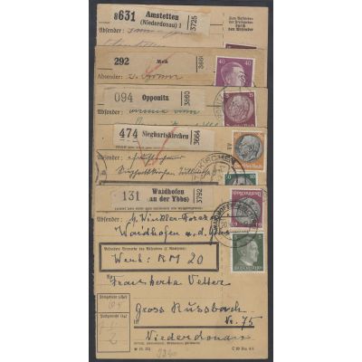 5 Paketkarten Niederösterreich