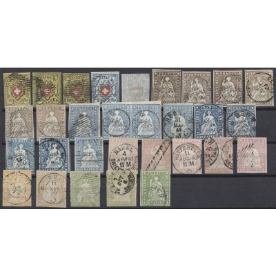 Los 1194, Schweiz 1850-1854