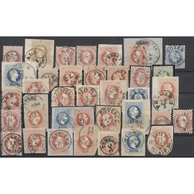 40 Abstempelungen Tirol 1867