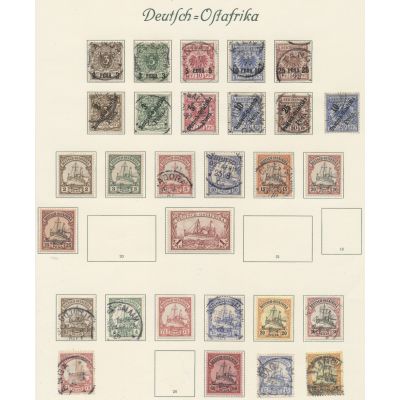 Sammlung Dt. Ostafrika