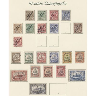 Sammlung DP Südwestafrika