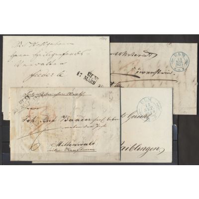 4 Briefe Ulm