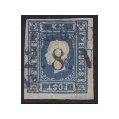 Zeitungsmarke 1858