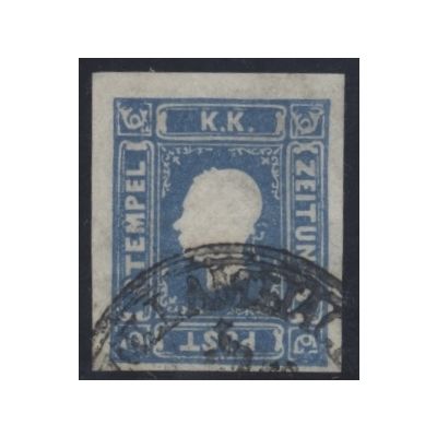 Zeitungsmarke 1858