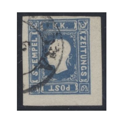 Los 217, Zeitungsmarke, dunkelblau