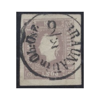 Zeitungsmarke 1858