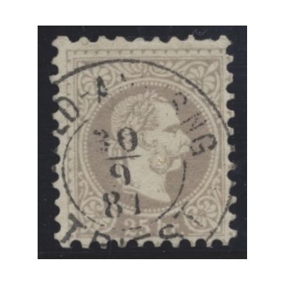 Los 296, 25 Kreuzer feiner Druck