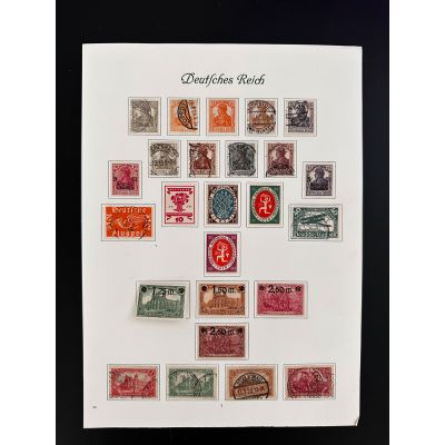 Sammlung Deutsches Reich 1916-23