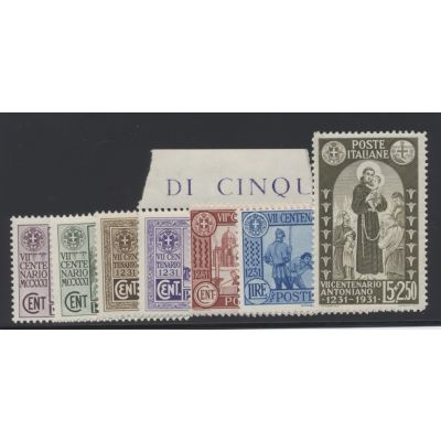 Mi 362-368 / Unif. 292-298