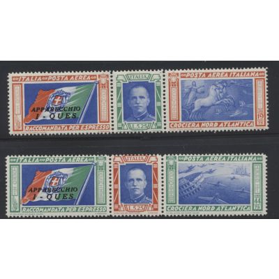 Mi 445-446 / Unif. A51-52