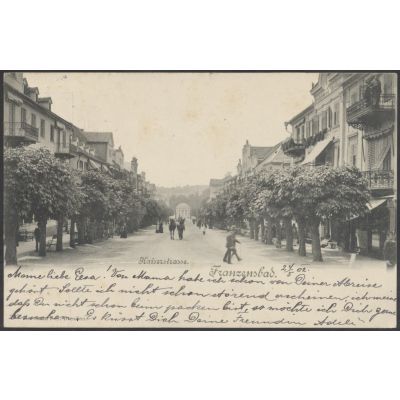 Franzensbad, Kaiserstraße