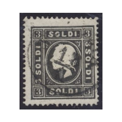 3 Soldi tiefschwarz, Type II