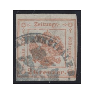 schwarblauer Finanzstempel