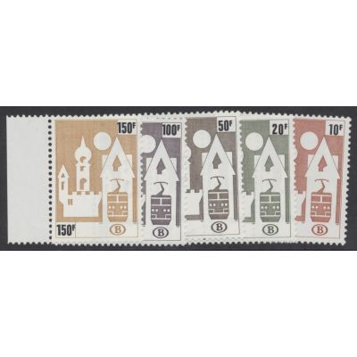 Eisenbahnpaketmarken, Mi 385-389