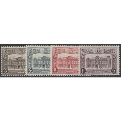 Postpaketmarken, Mi 3-6
