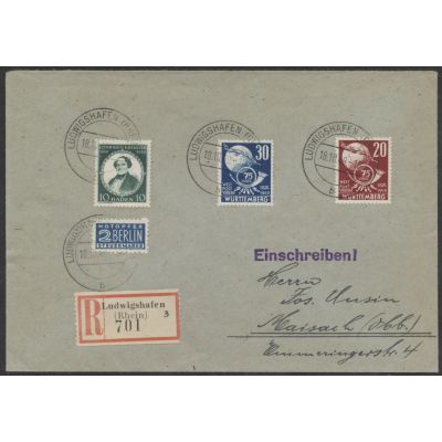 Mi 51-52 + Baden 53