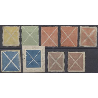 9 Andreaskreuze